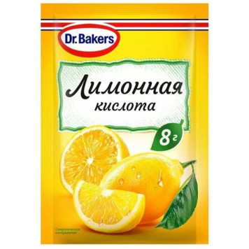 Лимонная кислота Dr.Oetker, 8гр