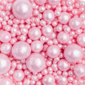 Посыпки Глиттер Нежный розовый микс, 50гр