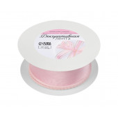 Лента капроновая волна с блеском 40мм*10±1м №36 светло-розовый