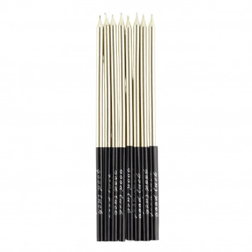 Свечи для торта «В твой особенный день», шампань, 8 шт., 14.9 х 0.5 см