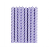 Набор свечей в торт, сиреневые, 16 шт., 0,5 х 6,5 см