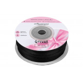 Лента атласная №39 3мм*50±1ярд(45м±1м) чёрный АУ