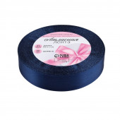 Лента атласная, 20 мм, 23±1 м, синяя №120