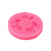 Молд 5,4х5,4х1 см "Бантики"