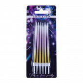 Свечи в торт "Make a wish", 7,5 х 18 см