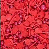 Декоративный кондитерский "МИКС", красная,  50 г