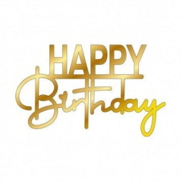 Топпер HB золотой мт12