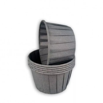 Маффины Серые 50*40мм, 20шт