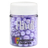 Посыпки Mr.Flavor Микс шарики перламутровые сиреневые, 50г