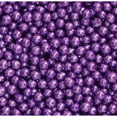 Посыпки Mixie Шарики металлик фиолетовые 3мм, 50г