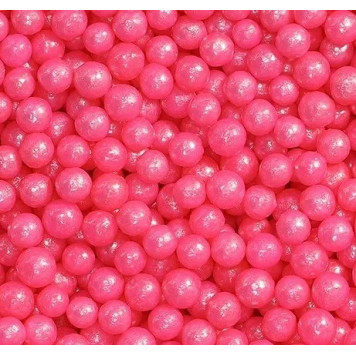 Посыпки Mixie Шарики розовые 3,5мм, 50г