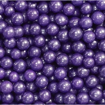 Посыпки Mixie Шарики фиолетовые 3,5мм, 50г