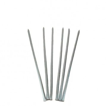 Свечи в торт Гигант серебро 25см, 6шт