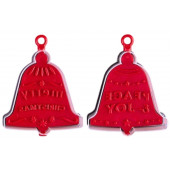 Набор вырубок Колокольчики рождественские, 2шт