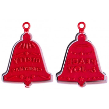 Набор вырубок Колокольчики рождественские, 2шт