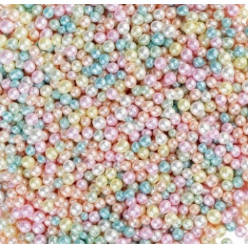 Посыпки Глиттер Нежный (розовый, лазурный, мятный, ванильный, белоснежный, пудровый), 50г