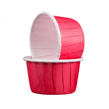 Мини маффины Красные 38*30мм, 20шт