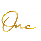 Топпер One золотой акрил мт76