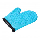 Рукавица для горячего "Профи" 22х19x1 см, цвет голубой 4291058