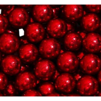 Кондитерский декор «Стильное решение», 7 мм, красная , 20 г