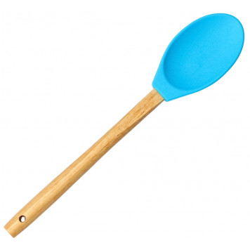 Ложка гарнирная Доляна «Бамбук», 34 см, цвет МИКС 3629875