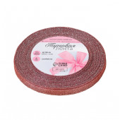 Лента парчовая 6мм*25±1ярд(23м±1м) DY-013 розовый   АУ