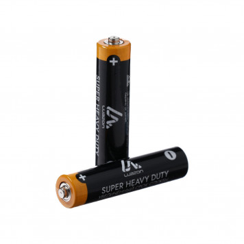 Батарейка солевая Luazon Super Heavy Duty, AAA, R03, блистер, 2 шт 3005541