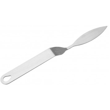 Лопатка кондитерская для работы с мастикой и шоколадом, лепесток раб.часть 8х2 см   10199568