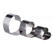 Набор форм для выпечки и выкладки "Сердце", 15 х 15 х 8,5 см, 3 шт.