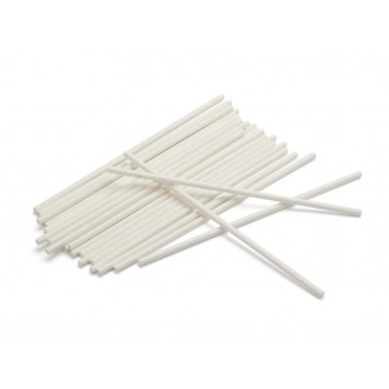Палочки 14см белые пластик, 100шт