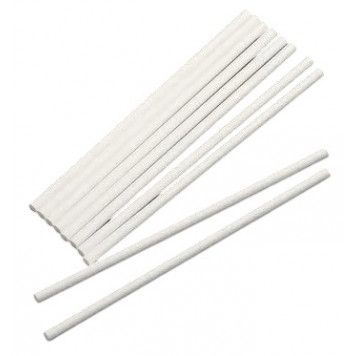 Палочки белые пластик 8,5см, 100шт