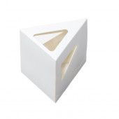 Коробка треугольная 12*12*10 на 1 порцию