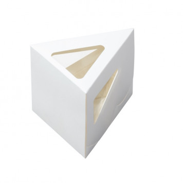 Коробка треугольная 12*12*10 на 1 порцию