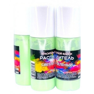 Краситель сухой в распылителе Фанси Светло-зеленый, 25г