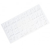 Молд для мастики и шоколада Алфавит 3, силикон