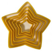 Набор вырезок Звездочки, 6шт