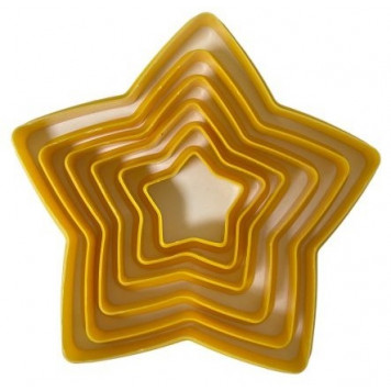 Набор вырезок Звездочки, 6шт