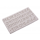 Силиконовый молд Алфавит