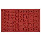 Форма силиконовая для шоколада Цифры ассорти