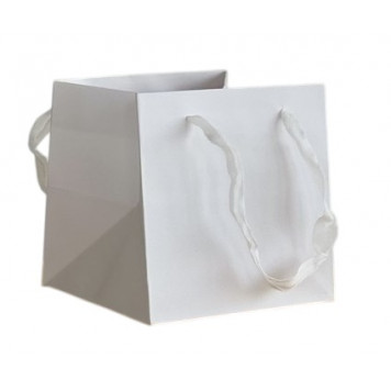 Пакет белый 16*16*16см