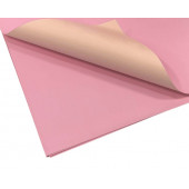 Пленка 55*55см матовая 65мкм Розовый/Персиковый, 20шт