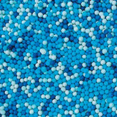 Посыпка Шарики белые, голубые, 50г