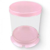 Мини-тубус 11*9см розовая