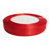 Лента атласная, 25 мм, 23±1 м, красная №26