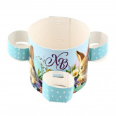 Ободок для кулича с местом под яйца "ХВ", 31,9 х 9 см