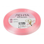 Лента атласная №277(77) 6мм*25±1ярд(23м±1м) розовый АУ