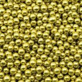 Посыпки Шарики золотые 4мм, 50г