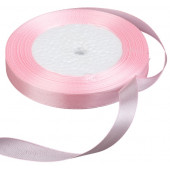 Лента атласная Нежно-розовая (04) 12мм, 25м (ШТРИХКОД ДОБАВЬ)