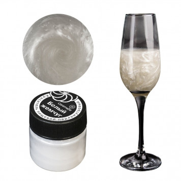 Шиммер Caramella Белый жемчуг, 5г