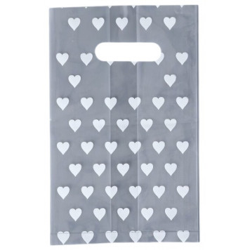 Пакет с сердечками 31*26*49